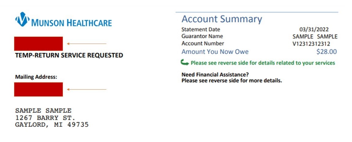 billing summary