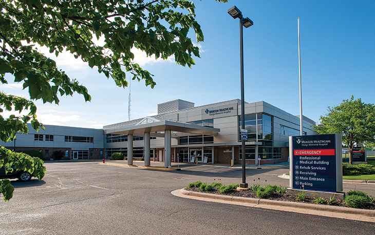 exterior photo of otsego memorial hospital