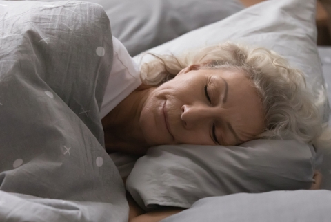 woman sleeping